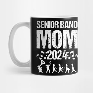 Senior Band Mom 2024 Marching Band Class Of 2024 Drum Mug